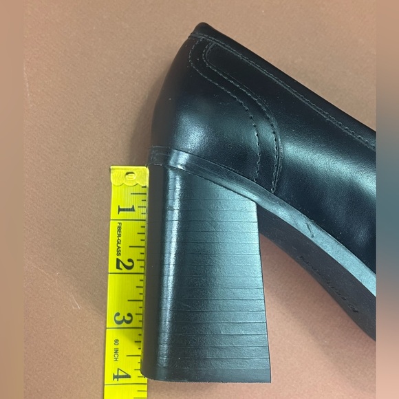 New Marc Fisher Women's Hamish Block Heel Square Toe Dress Loafers Size:7 1/2 - Picture 8 of 15